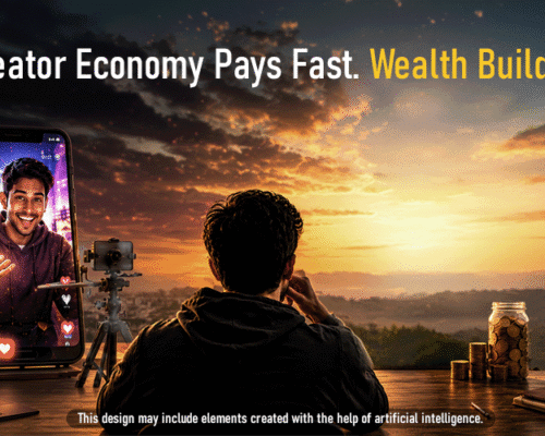 The Creator Economy Pays Fast, Wealth Builds Slow