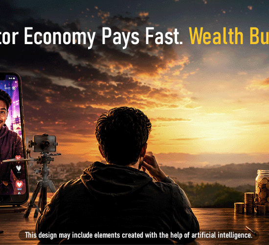 The Creator Economy Pays Fast, Wealth Builds Slow